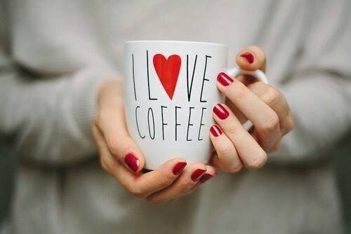 hands and coffee, coffee cup, i love coffee