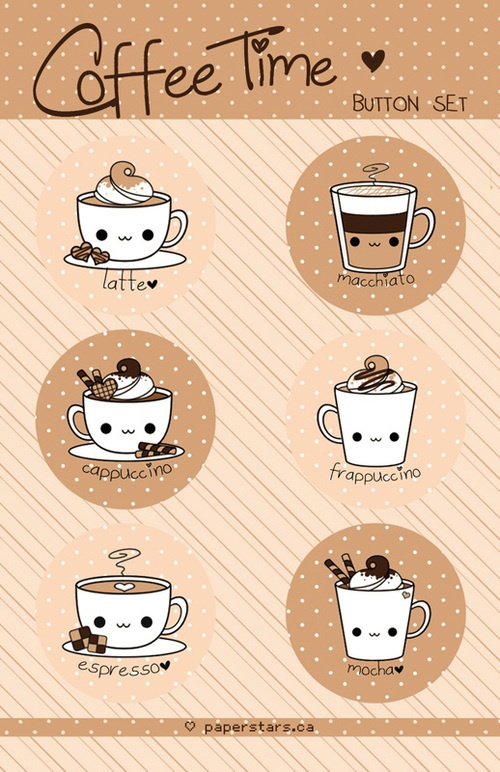 types of coffee, espresso, cappucino, frappuccino, macha, macchiato, latte, coffee, cups, 