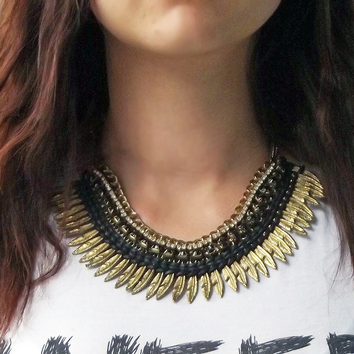 Bershka Necklace close up